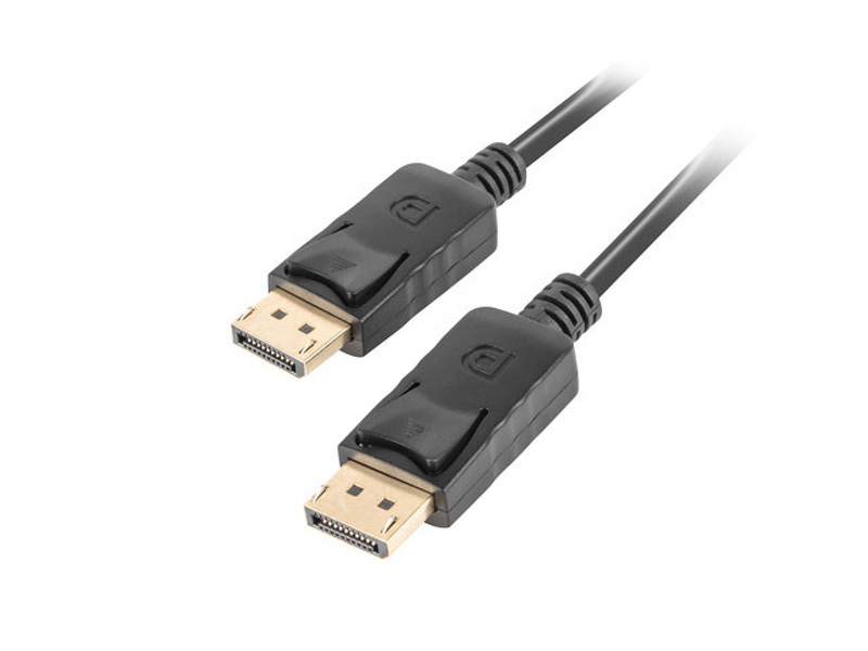 Zdjęcie produktu: Lanberg Kabel Displayport M/M 19 Pin V1.2 0.5m 4k Czarny