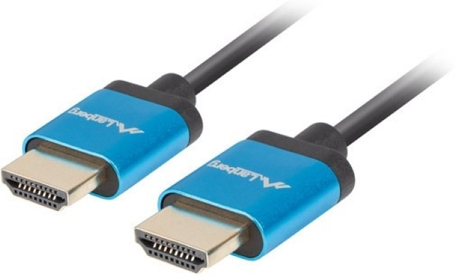Lanberg Kabel HDMI M/M V2.0 1m Czarny 4k Lanberg Kabel HDMI M/M V2.0 1m Czarny 4k