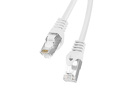 Kabel Lanberg RJ45 Patch cord Kat.6 FTP 1.5m Biały Fluke Passed