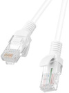 Kabel Lanberg RJ45 Patch cord Kat.5E UTP 1m - biały Fluke Passed
