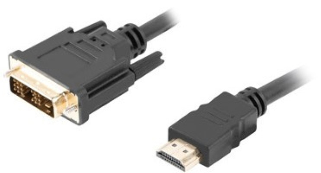 Zdjęcie produktu: Lanberg Kabel HDMI(M) do DVI-D(M)(18+1) 0.5m