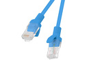 Miniatura zdjęcia: Kabel Lanberg RJ45 Patch cord Kat.5E UTP 1m - niebieski Fluke Passed 10-Pack