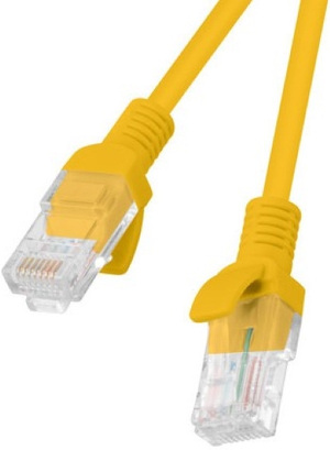 Miniatura produktu: Kabel Lanberg RJ45 Patch cord Kat.5E UTP 15m - pomarańczowy Fluke Passed