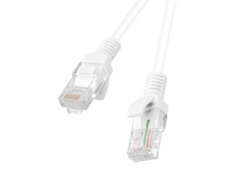 Zdjęcie produktu: Kabel Lanberg RJ45 Patch cord Kat.6 UTP 3m Biały Fluke Passed