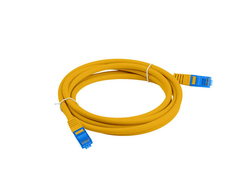 Zdjęcie produktu: Kabel Lanberg RJ45 Patch cord Kat.6A S/FTP LSZH CCA 1.5m Pomarańczowy Fluke Passed