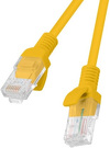Kabel Lanberg RJ45 Patch cord Kat.5E UTP 0.5m - pomarańczowy Fluke Passed