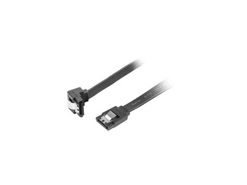 Zdjęcie produktu: Lanberg Kabel SATA III (6gb/S) F/F 30cm Z Zatrzaskami Metalowymi Kątowy Czarny Zdjęcie produktu: Lanberg Kabel SATA III (6gb/S) F/F 30cm Z Zatrzaskami Metalowymi Kątowy Czarny