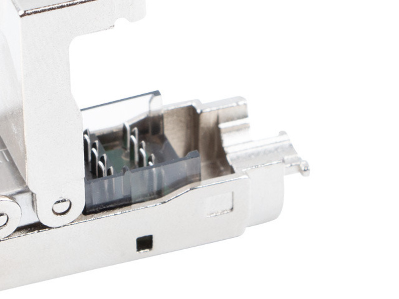 Zdjęcie produktu: Łącznik Sieciowy Wtyk Kat.6A FTP Beznarzędziowy Lanberg