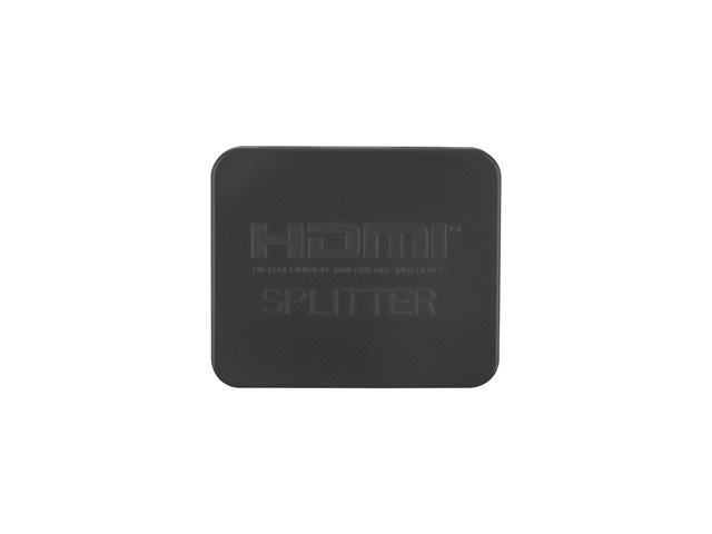 Lanberg SPLitter Video HDMI do 2x HDMI 4k + Port Micro USB Czarny