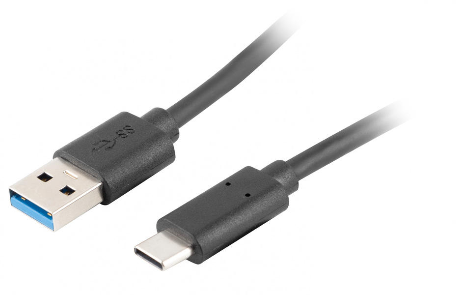 Zdjęcie produktu: Lanberg Kabel USB-C(M) do USB-A(M) 3.1 1m