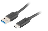 Miniatura zdjęcia: Lanberg Kabel USB-C(M) do USB-A(M) 3.1 1m