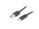 Miniatura zdjęcia: Lanberg Kabel USB-C(M) do USB-A(M) 3.1 1m