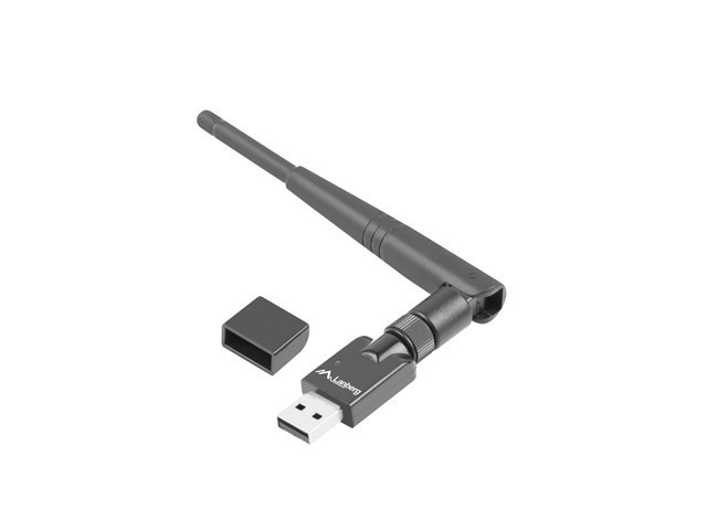 Bezprzewodowa Karta Sieciowa WIFI na USB Nc-0150-We N150 1 Zewnętrzna Antena Lanberg
