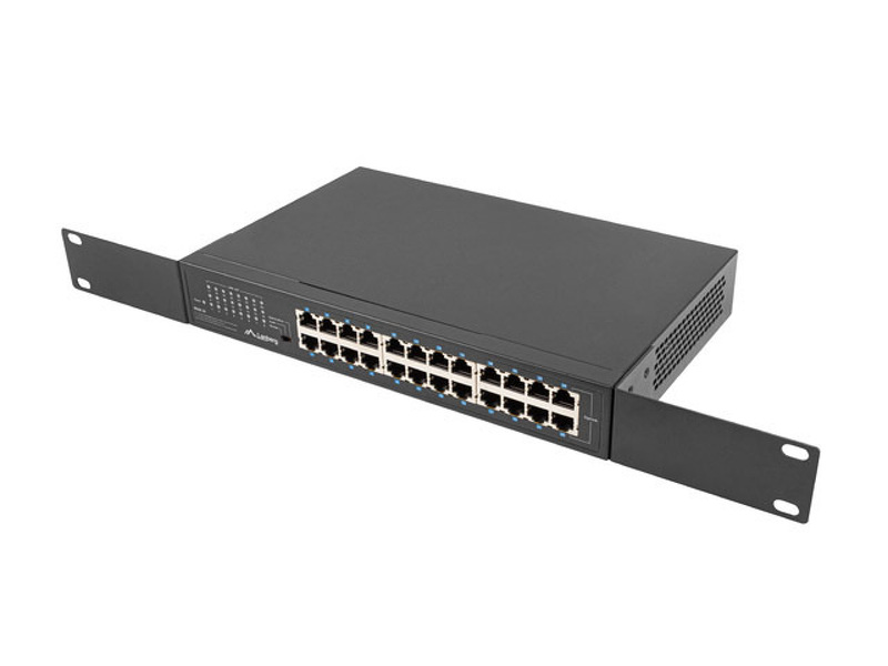 Zdjęcie produktu: Lanberg Switch Rsge-24 24x 1gb Gigabit Ethernet Rack 19"