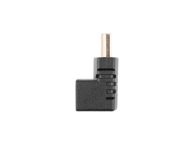 Lanberg Adapter HDMI(M) do HDMI(F) Kątowy Dół Czarny Lanberg Adapter HDMI(M) do HDMI(F) Kątowy Dół Czarny
