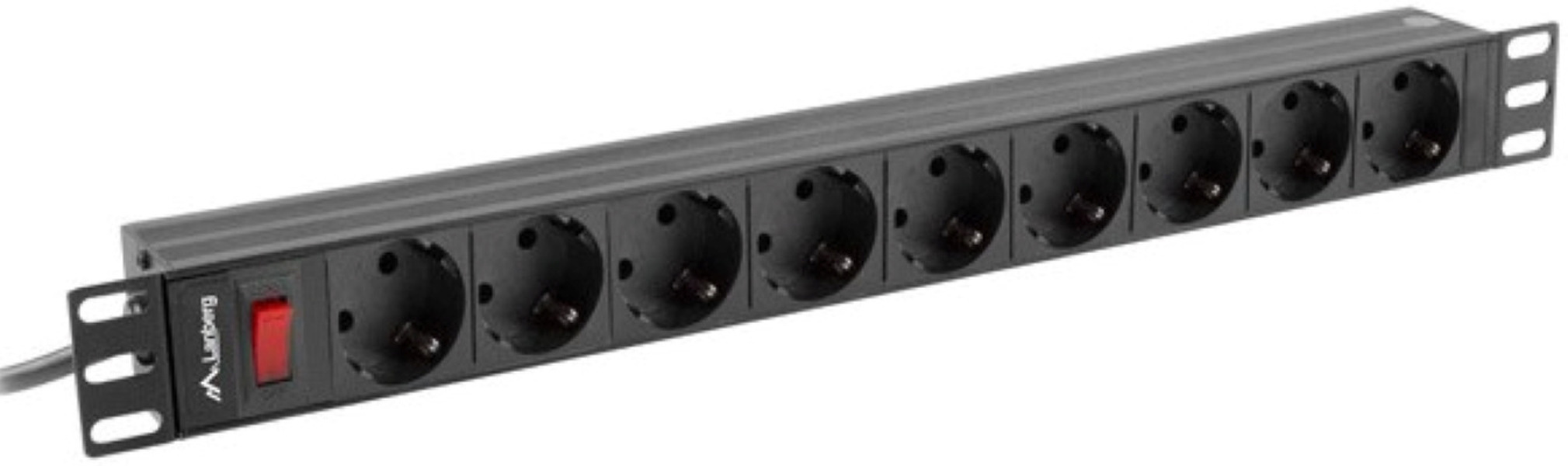Zdjęcie produktu: Lanberg Rack PDU 1U 16A 3m 9x Schuko
