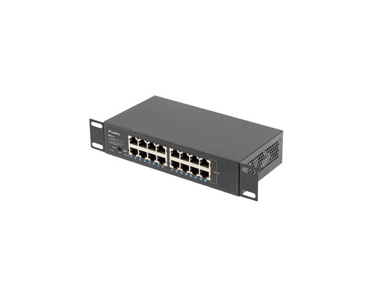Zdjęcie produktu: Lanberg Switch Rsge-16 16x 1gb Gigabit Ethernet Rack 10"/19"