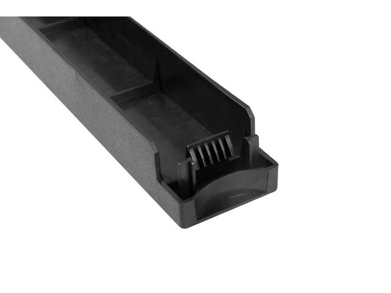 Zdjęcie produktu: Zaślepka do szaf 19" 1U szybkomontażowa plastikowa ognioodporna Lanberg czarna