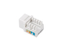 Moduł Keystone Gniazdo RJ45 do LSA UTP Kat.6 90° Do Puszki Montażowej Lanberg