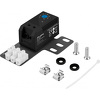 Miniatura zdjęcia: Termostat Zamykający 10a Do Szaf Z Uchem Montażowym (Rack) I Kostką Elektryczną Lanberg Czarny