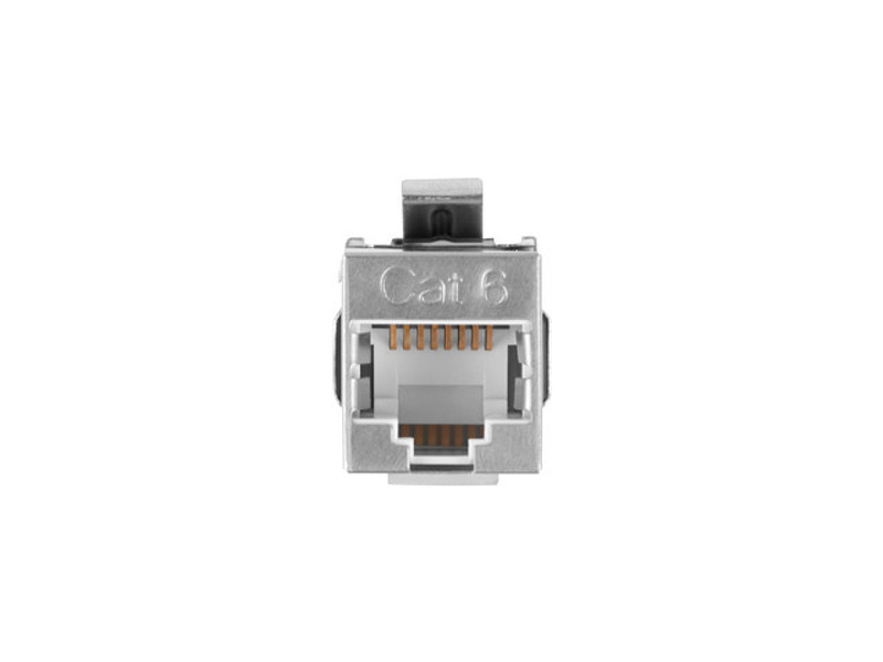 Zdjęcie produktu: Łącznik Keystone Gniazdo RJ45 do RJ45 FTP Kat.6 90 Złączka Sieciowa Lanberg