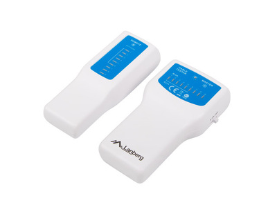 Miniatura produktu: Tester przewodów Lan Lanberg RJ45, RJ11 Nt-0402