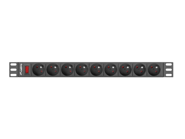 Lanberg Rack PDU 1U 16A 9x 230V PL 3m