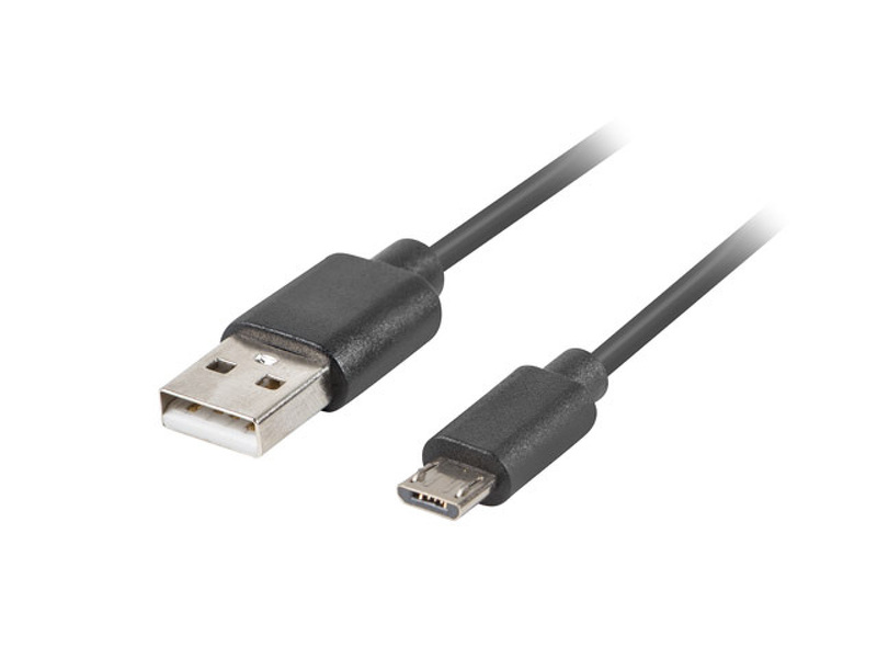 Zdjęcie produktu: Lanberg Kabel USB Micro(M) do USB-A(M) 2.0 1.8m Czarny Qc 3.0