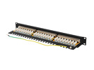 Miniatura zdjęcia: Patch Panel 24 Port 1U 19” Kat.6A Ekranowany Lanberg Czarny
