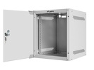 Miniatura zdjęcia: Szafa Instalacyjna Rack Wisząca 10" 6u 280x310 Szara Drzwi Szklane (Flat Pack) Lanberg