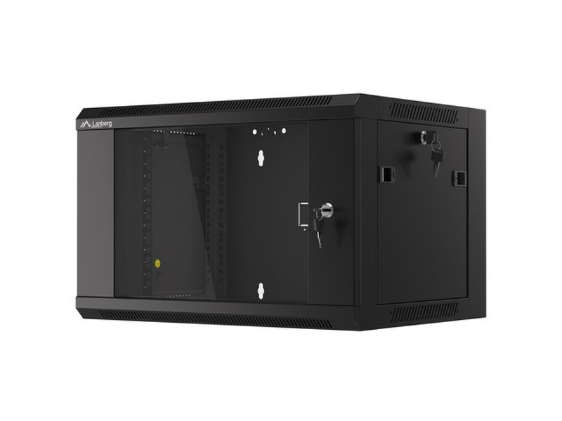 Zdjęcie produktu: Lanberg Szafa Instalacyjna Rack Wisząca 19" 6u 570x450 Szybki Montaż Czarna (Flat Pack) Zdjęcie produktu: Lanberg Szafa Instalacyjna Rack Wisząca 19" 6u 570x450 Szybki Montaż Czarna (Flat Pack)