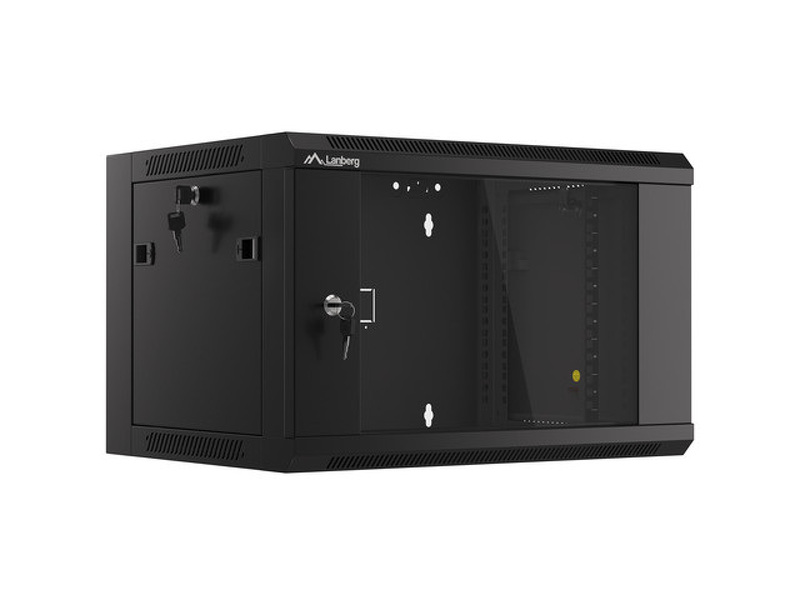 Zdjęcie produktu: Lanberg Szafa Instalacyjna Rack Wisząca 19" 6u 570x450 Szybki Montaż Czarna (Flat Pack) Zdjęcie produktu: Lanberg Szafa Instalacyjna Rack Wisząca 19" 6u 570x450 Szybki Montaż Czarna (Flat Pack)