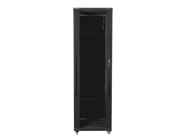 Szafa Instalacyjna Rack Stojąca 19" 42U 600x1000 Czarna (Flat Pack) Lanberg