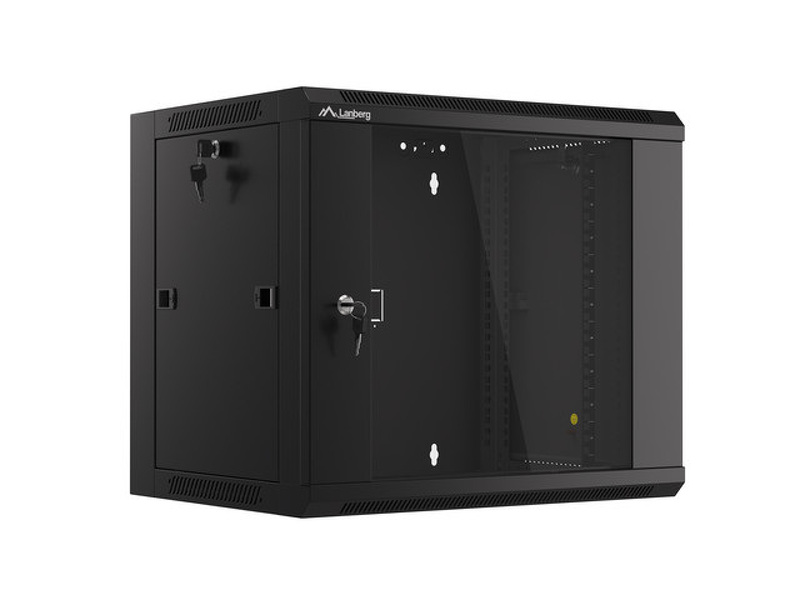 Zdjęcie produktu: Szafa Instalacyjna Rack wisząca 19" 9U 570x450 Szybki Montaż Czarna Lanberg (Flat Pack) Zdjęcie produktu: Szafa Instalacyjna Rack wisząca 19" 9U 570x450 Szybki Montaż Czarna Lanberg (Flat Pack)