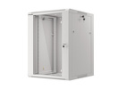 Miniatura zdjęcia: Lanberg Szafa Instalacyjna Rack Wisząca 19" 15u 570x600 Szybki Montaż Szara (Flat Pack)