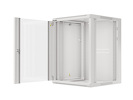 Miniatura zdjęcia: Lanberg Szafa Instalacyjna Rack Wisząca 19" 15u 570x600 Szybki Montaż Szara (Flat Pack)