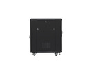 Miniatura zdjęcia: Szafa Instalacyjna Rack Stojąca 19" 15u 600x800 Czarna (Flat Pack) Lanberg