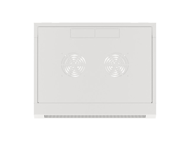 Lanberg Szafa Instalacyjna Rack Wisząca 19" 4u 570x450 Szybki Montaż Szara (Flat Pack)