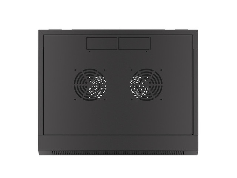 Zdjęcie produktu: Lanberg Szafa Instalacyjna Rack Wisząca 19" 18u 570x450 Szybki Montaż Czarna (Flat Pack)