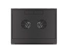 Miniatura zdjęcia: Lanberg Szafa Instalacyjna Rack Wisząca 19" 18u 570x450 Szybki Montaż Czarna (Flat Pack)