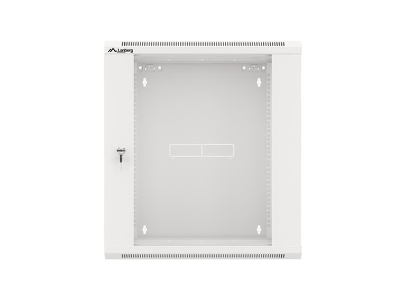 Zdjęcie produktu: Lanberg Szafa Instalacyjna Rack Wisząca 19" 12U 570x600 Szybki Montaż Szara (Flat Pack)