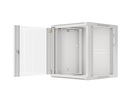 Miniatura zdjęcia: Lanberg Szafa Instalacyjna Rack Wisząca 19" 12U 570x600 Szybki Montaż Szara (Flat Pack)