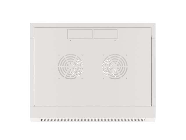 Lanberg Szafa Instalacyjna Rack Wisząca 19" 18u 570x450 Szybki Montaż Szara (Flat Pack)