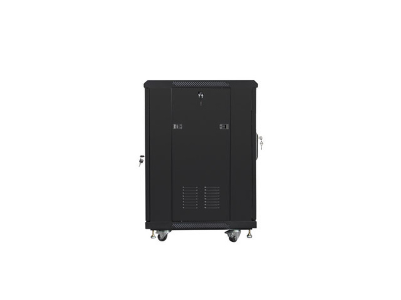 Zdjęcie produktu: Szafa Instalacyjna Rack Stojąca 19" 15u 600x600 Czarna Lanberg  (Flat Pack)