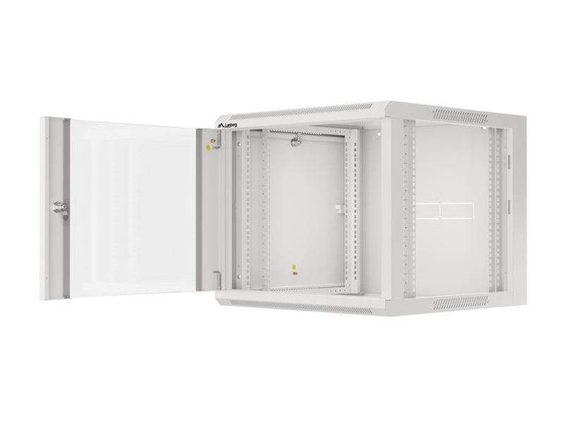 Zdjęcie produktu: Lanberg Szafa Instalacyjna Rack Wisząca 19" 9u 570x600 Szybki Montaż Szara (Flat Pack)