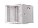 Miniatura zdjęcia: Lanberg Szafa Instalacyjna Rack Wisząca 19" 9u 570x600 Szybki Montaż Szara (Flat Pack)