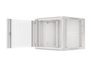 Miniatura zdjęcia: Lanberg Szafa Instalacyjna Rack Wisząca 19" 9u 570x600 Szybki Montaż Szara (Flat Pack)