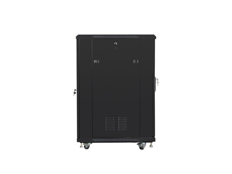 Zdjęcie produktu: Szafa Instalacyjna Rack Stojąca 19" 22U 600x800 Czarna (Flat Pack) Lanberg