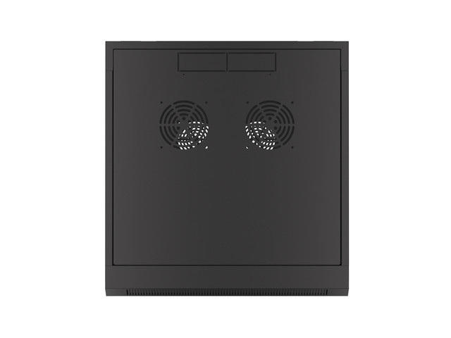 Lanberg Szafa Instalacyjna Rack Wisząca 19" 18u 570x600 Szybki Montaż Czarna (Flat Pack)