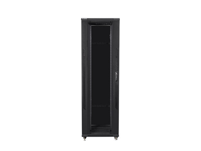 Szafa Instalacyjna Rack Stojąca 19" 42U 800x1200 Czarna (Flat Pack) Lanberg